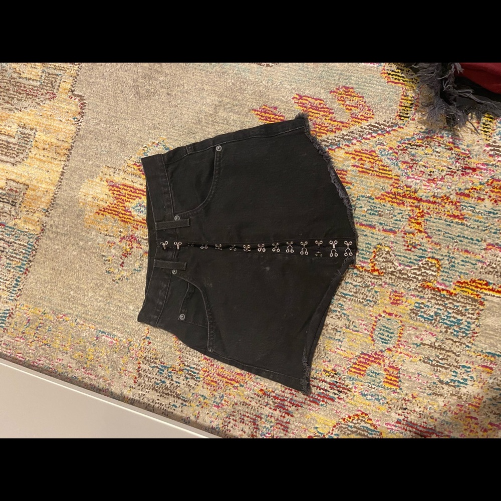 Black Carmar Denim LF Skirt